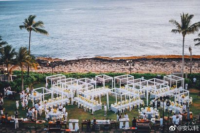安以軒婚禮 夏威夷海邊婚宴照片曝光【圖】 | 