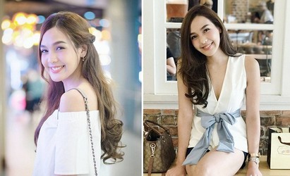 泰國長腿正妹扮神力女超人 吸睛指數破表 | 女模特兒平時接不少代言。