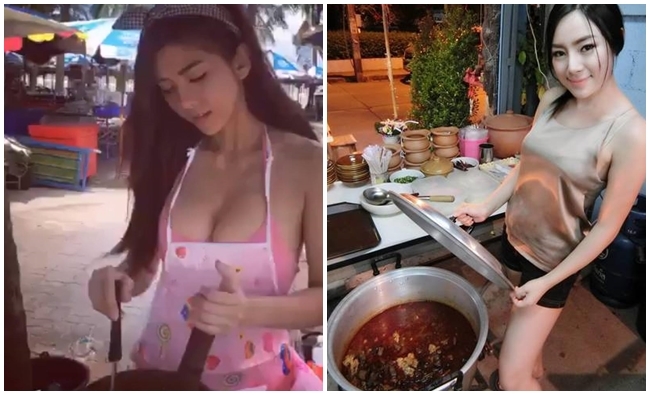 泰國小吃攤正妹 網友噴鼻血:遊泰必去景點! | 華視新聞