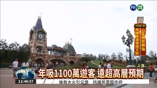 上海迪士尼1週年 遊客破1100萬