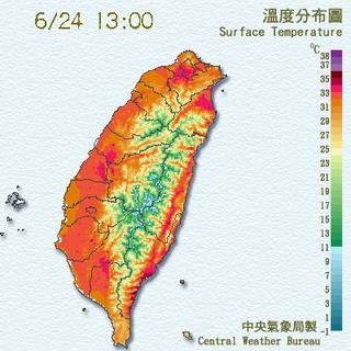 超熱! 台東大武中午38.2度 創今年最高溫
