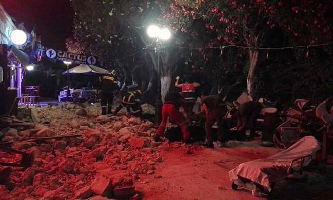地中海發生6.7強震 至少2死百人受傷 | 華視新聞