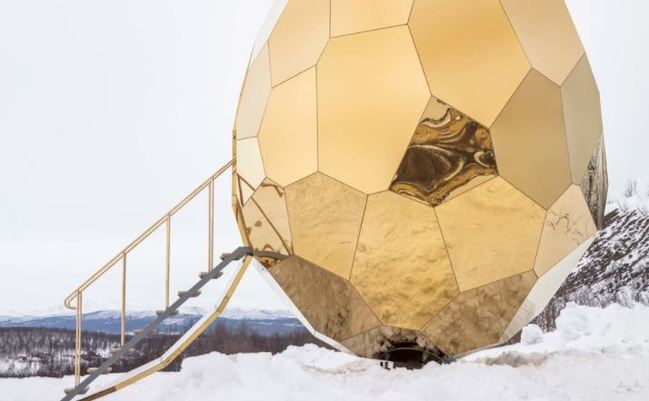 瑞典新地標「超大顆金蛋」 原來是這個用途 | 華視新聞