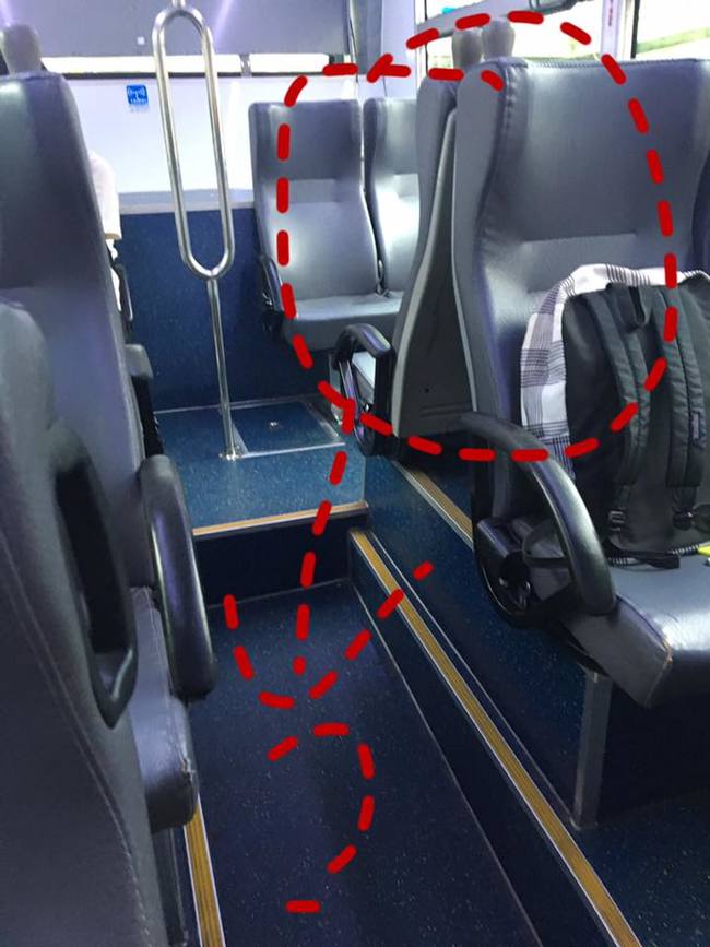 網友都說"雷" 公車這個座位又暈又"尷尬"?! | 華視新聞