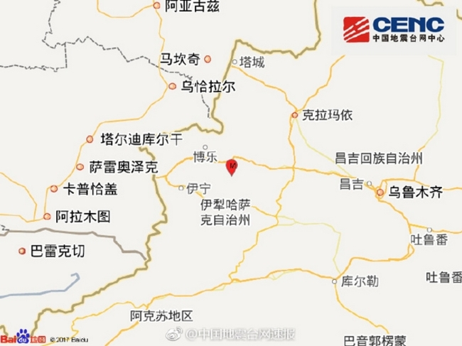 大陸新疆6.6地震 深度11公里暫無人傷 | 華視新聞