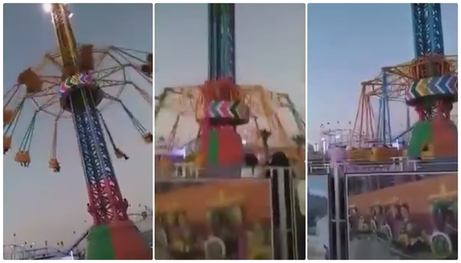 【影】超驚悚遊樂園意外 兒童從空中摔落地面 | 華視新聞