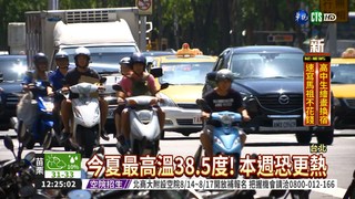 台北8月8天逾37度 破120年紀錄