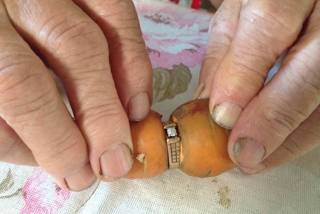 老奶奶婚戒丟失 13年後緊箍胡蘿蔔出土! | 華視新聞
