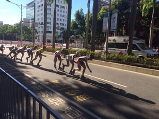 【世大運看華視】滑輪溜冰馬拉松 台北市區封路競速