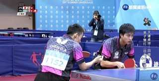 【世大運看華視】桌球男雙4強戰不敵日韓 中華再獲2銅牌