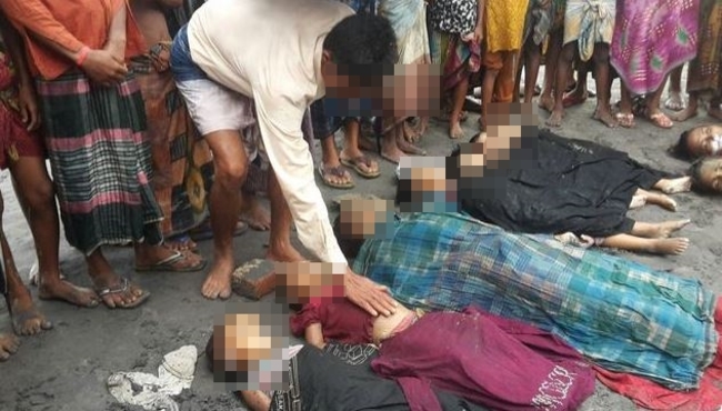 緬甸種族大屠殺 2萬洛興雅人逃往邊界 | 華視新聞
