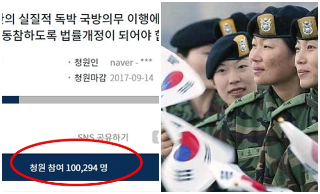 北韓搗"彈" 南韓10萬人連署要女性當兵 | 華視新聞