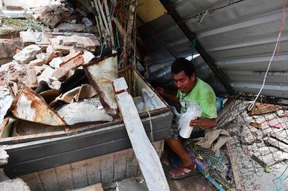 墨西哥8.1強震 死亡人數增至59人 | 墨西哥8.1強震災情(翻攝法新社)