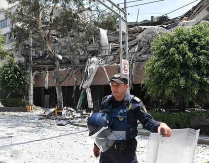 【更新】墨西哥7.1強震 觀光局:暫無旅行團受影響 | 墨西哥再傳7.1強震(法新社)