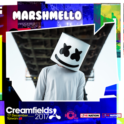 EDM新偶像Marshmello登台 狂邀電音迷一起HIGH | 