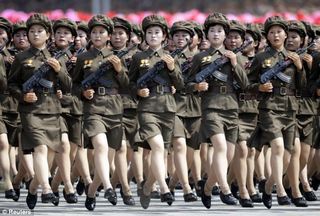 北韓為"護國聖戰"徵兵 6天來了122萬女性!