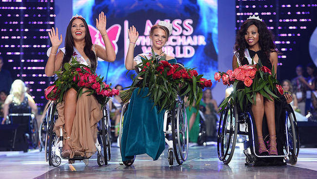 【影】做自己! 首屆輪椅小姐白俄女大生奪冠 | 華視新聞