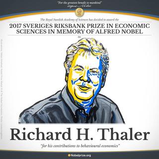 諾貝爾經濟學獎 美學者塞勒"對行為經濟學貢獻"獲獎