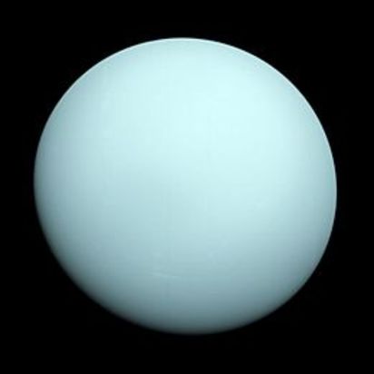 天文美景輪番上陣! 首波周五凌晨"天王星衝" | 航海家二號所拍攝的天王星。