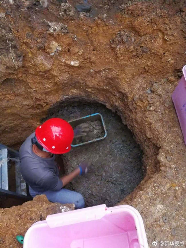 景德鎮村民蓋屋打地基 意外挖出4噸唐代古幣 | 華視新聞