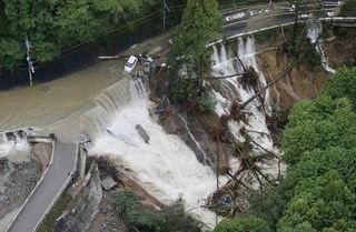 蘭恩颱風肆虐日本 釀5死近百人傷