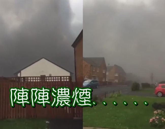 【影】英國大賣場陷火海 濃煙百公尺外可見 | 華視新聞