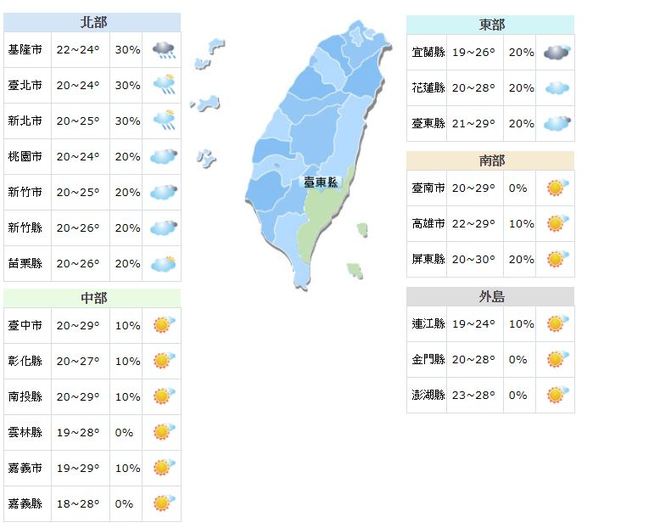 北部.東部27日轉有雨 全台日夜溫差大 | 華視新聞