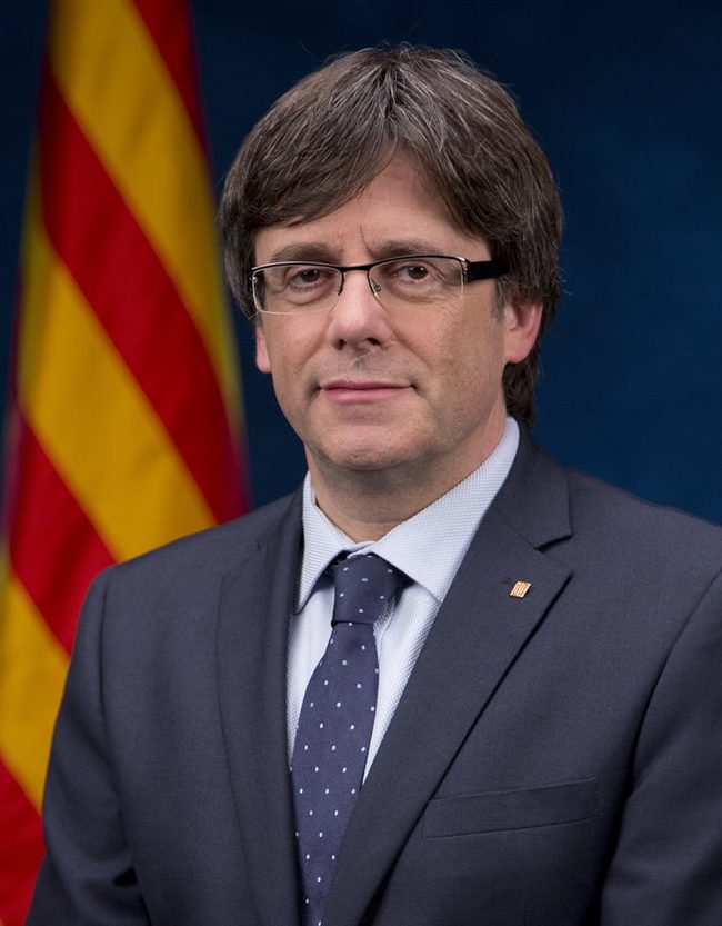 遭西班牙頒全歐通緝 加泰主席向比利時警方投案 | 華視新聞