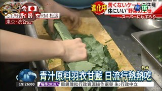 日本紅到台灣 青汁流行直接吃