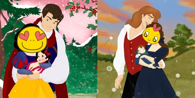 【圖】迪士尼公主變媽媽 Elsa竟然長這樣! | 華視新聞