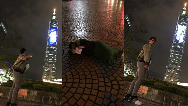 陽岱鋼老婆雨天躺地拍照 意外曝光"衣服誰洗" | 華視新聞