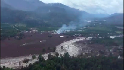 豪雨成災! 智利爆發土石流 釀3死15人失蹤 | 智利爆發嚴重土石流(翻攝LaTercera)