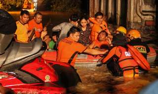 颱風"天坪"肆虐菲律賓 奪走近百條人命