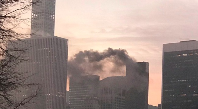 【影】氣數已盡? 川普大樓起火 傳出至少2傷 | 華視新聞