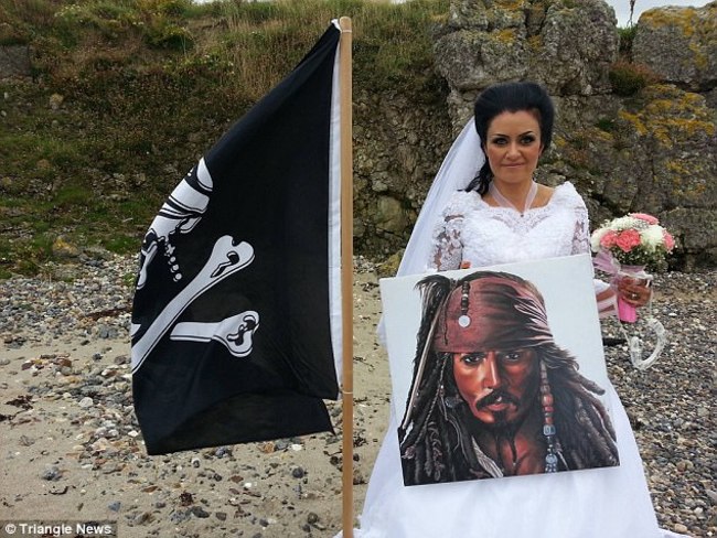 超另類! 她嫁死300年海盜 稱“我們心有靈犀” | 華視新聞