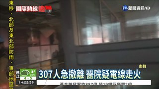 韓醫院大火 逾300人逃8嗆傷