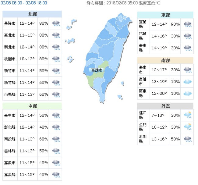 今晨最低溫新竹10.2度 花蓮14度救災要保暖 | 華視新聞