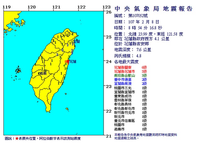 8:54又震! 公路總局巡查啟動 籲"避駛山區" | 華視新聞