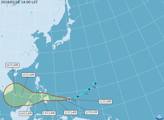 今年第2號颱風"三巴"生成 氣象局:對台無直接影響 | 華視新聞