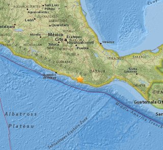 墨西哥發生7.2強震劇烈搖晃 尚無傷亡傳出
