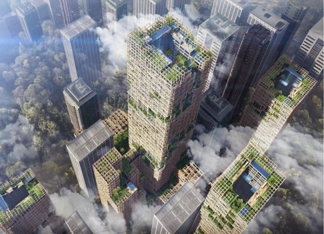 日建築公司要蓋70樓"木造摩天樓" 預定2041完工 | 華視新聞
