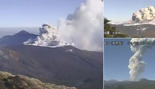 日本新燃岳火山再噴發 目前暫無危險