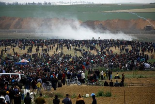 以色列軍隊向示威者開槍 釀5死350傷