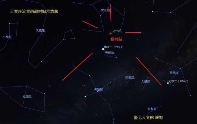 火流星不斷 四月天琴座流星雨來了! | 華視新聞