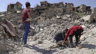 IS昔日敘利亞據點驚見萬人塚 估有200具遺體