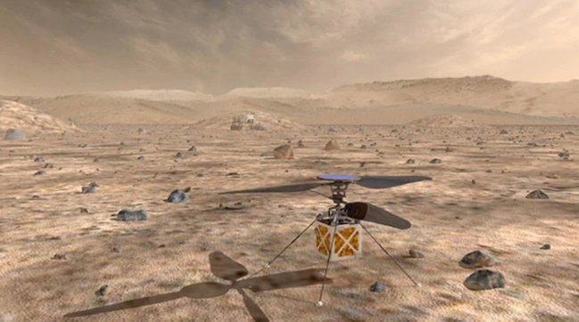 NASA首例! 將送直升機上火星挑戰地球外首飛 | 華視新聞