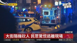 巴黎疑似恐攻 1路人遭砍死.4人傷