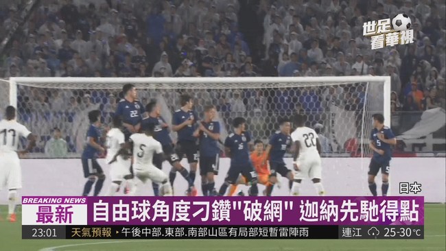 國際友誼賽 日本"藍武士"0比2輸迦納 | 華視新聞