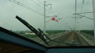 高鐵電車線遭大氣球纏繞 部分列車多有延誤