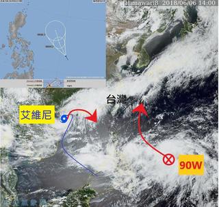 5號颱風恐形成 中南部慎防午後大雷雨
